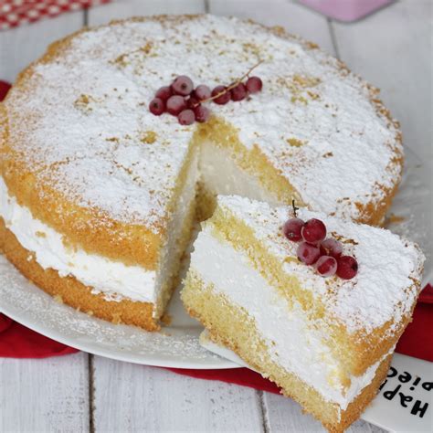 Ricetta Torta paradiso farcita .